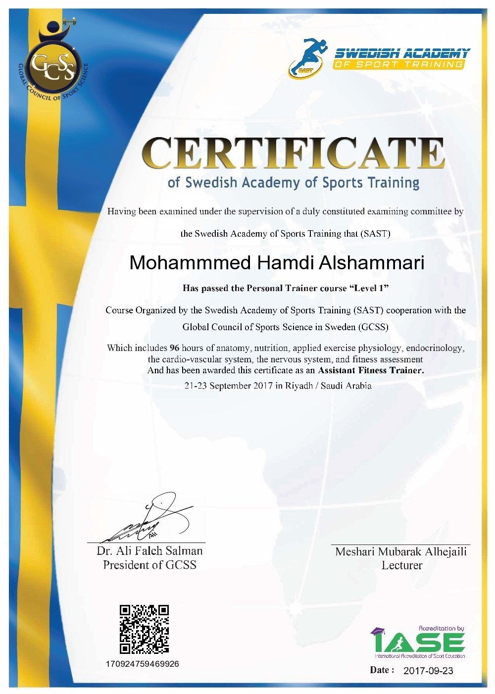 Mohammmed Hamdi Alshammari